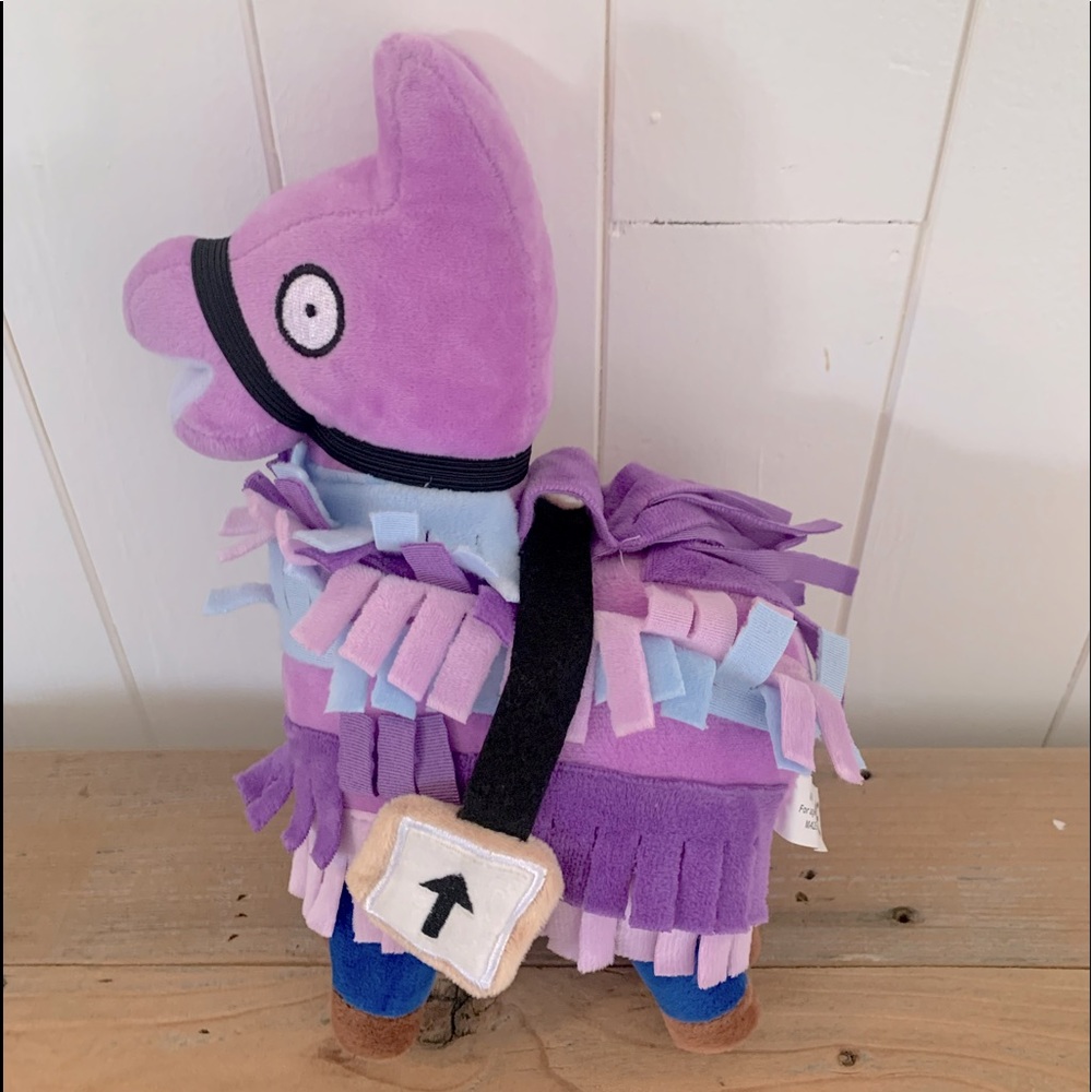 New! Fortnite Llama Piñata Video Game Stuffed Animal Pillow Plushie
